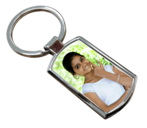 Customized Photo Metal Keychain