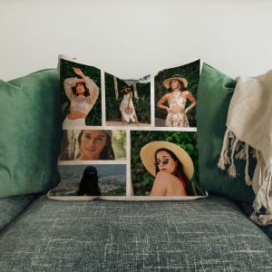 Photo Collage Personalized Cushion