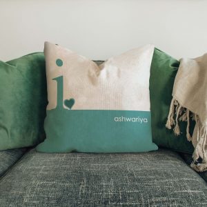 I Love Personalized Cushion