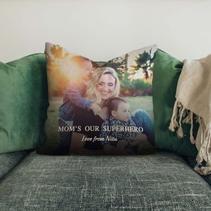 Mom’s Our Superhero Personalized Cushion