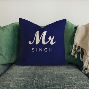 Mr Name Personalized Cushion
