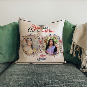 One in Million Personalized Cushion