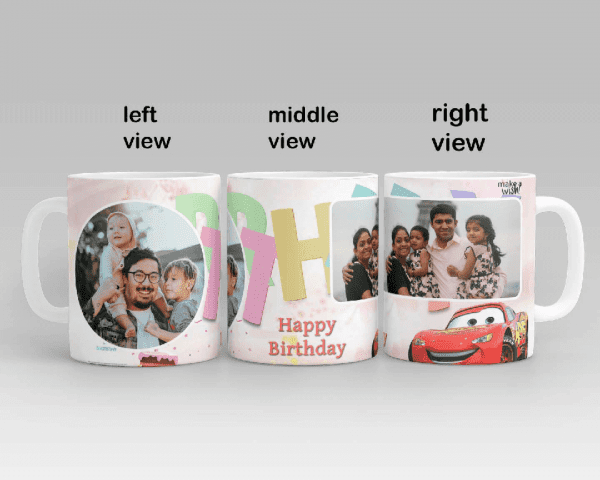 Car Happy Birthday Personalized Mug