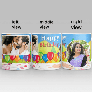 Happy Birthday colorfull Personalized  Mug