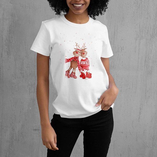 Trendy Cool Christmas T-Shirts for Women