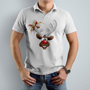 Total Fun Christmas Polo T-Shirts for Men