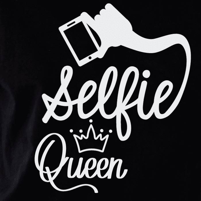 Selfie Queen T-Shirt For Woman