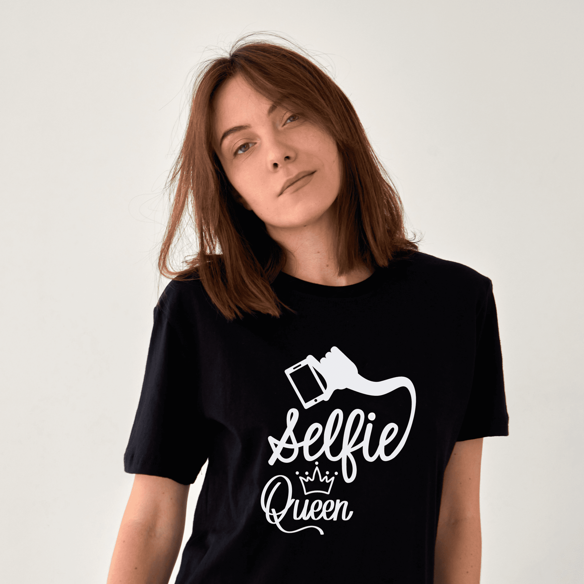 Selfie Queen T-Shirt For Woman