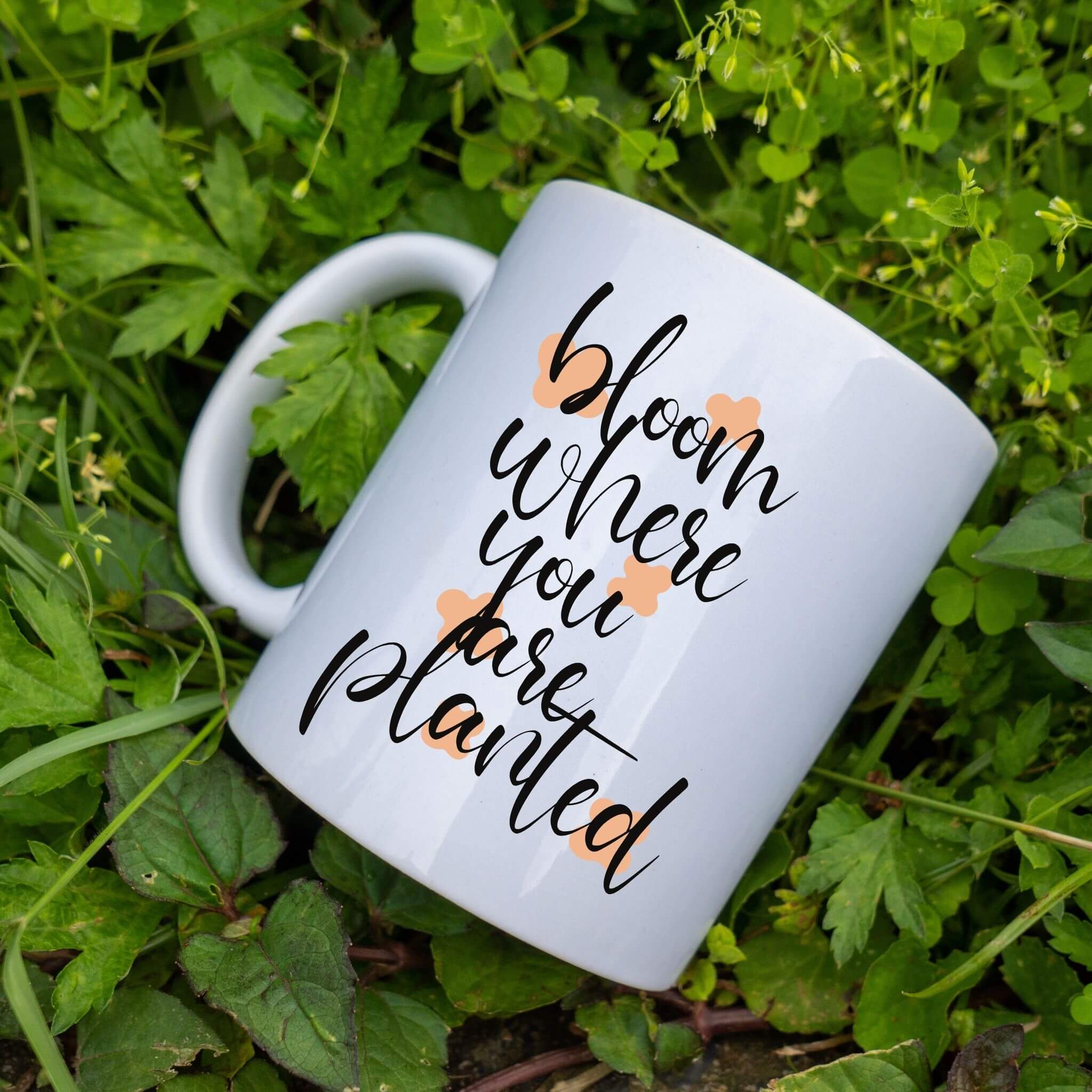 Bloom Where You Are Planted Mug