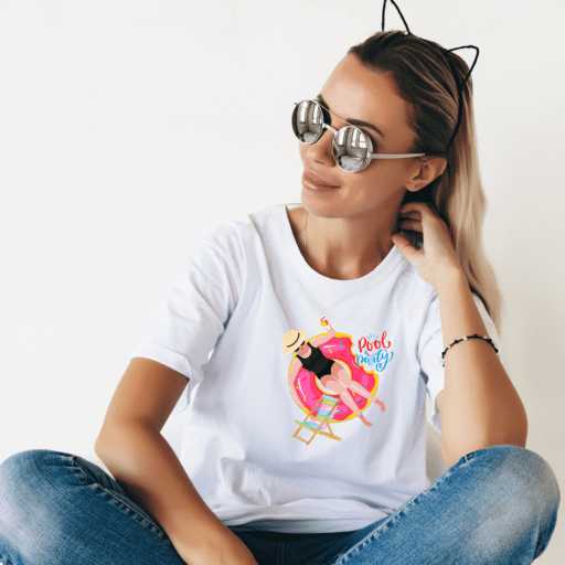 Pool Party T-Shirt For Woman