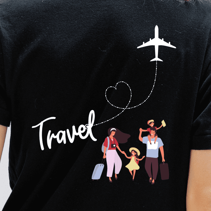 Travel T-Shirt For Woman