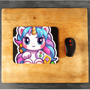 Gamer Unicorn - Mouse Pad