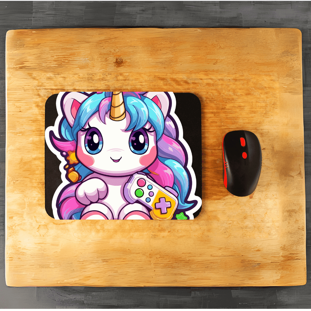 Gamer Unicorn – Mouse Pad