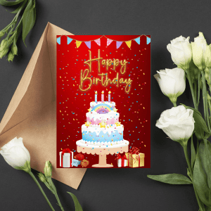 Happy Birthday Greeting Card