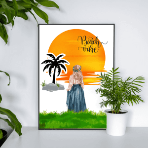 Paradise Photo Frame (A4)