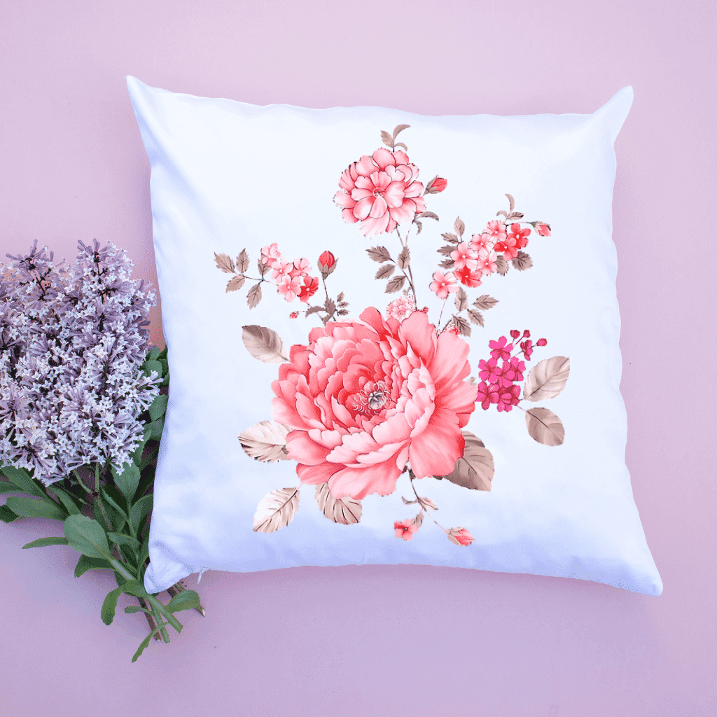 Floral Printed Pillow