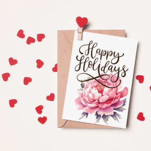 Happy Holiday Greeting Card