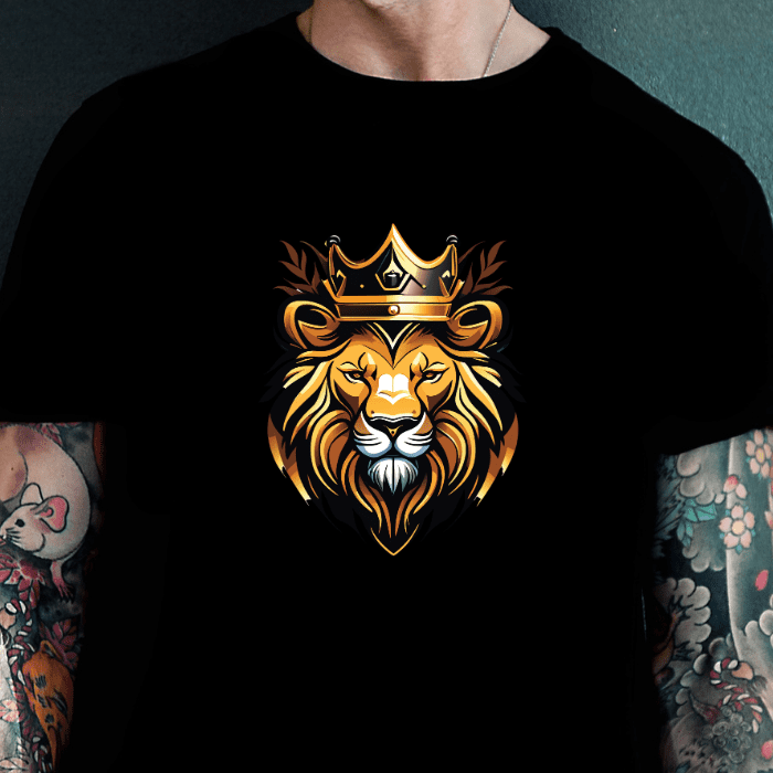 Lion T-Shirt For Man