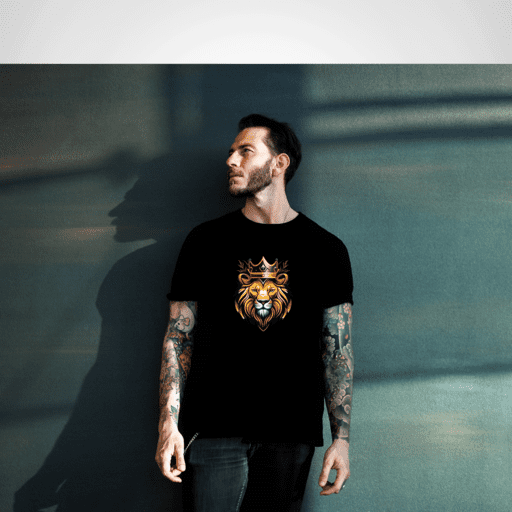 Lion T-Shirt For Man