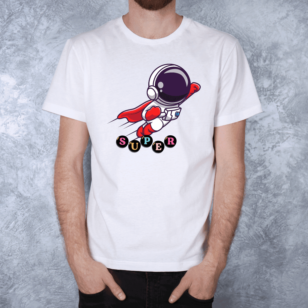 Astronaut Super Hero T-shirt