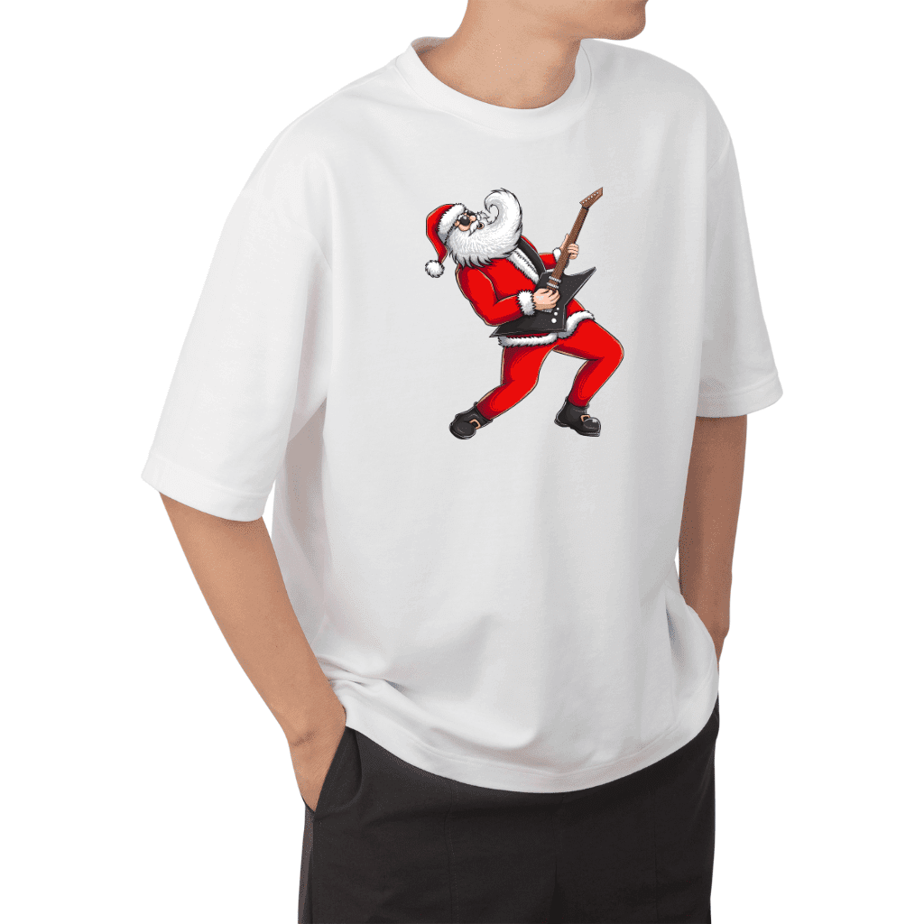 Santa Rockstar T-Shirt