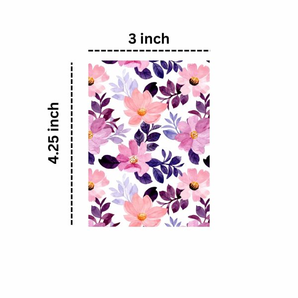Set of 12 Floral Blank Notecards