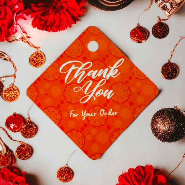 Thank You For Your Order Gift Tags ( 60 tags )