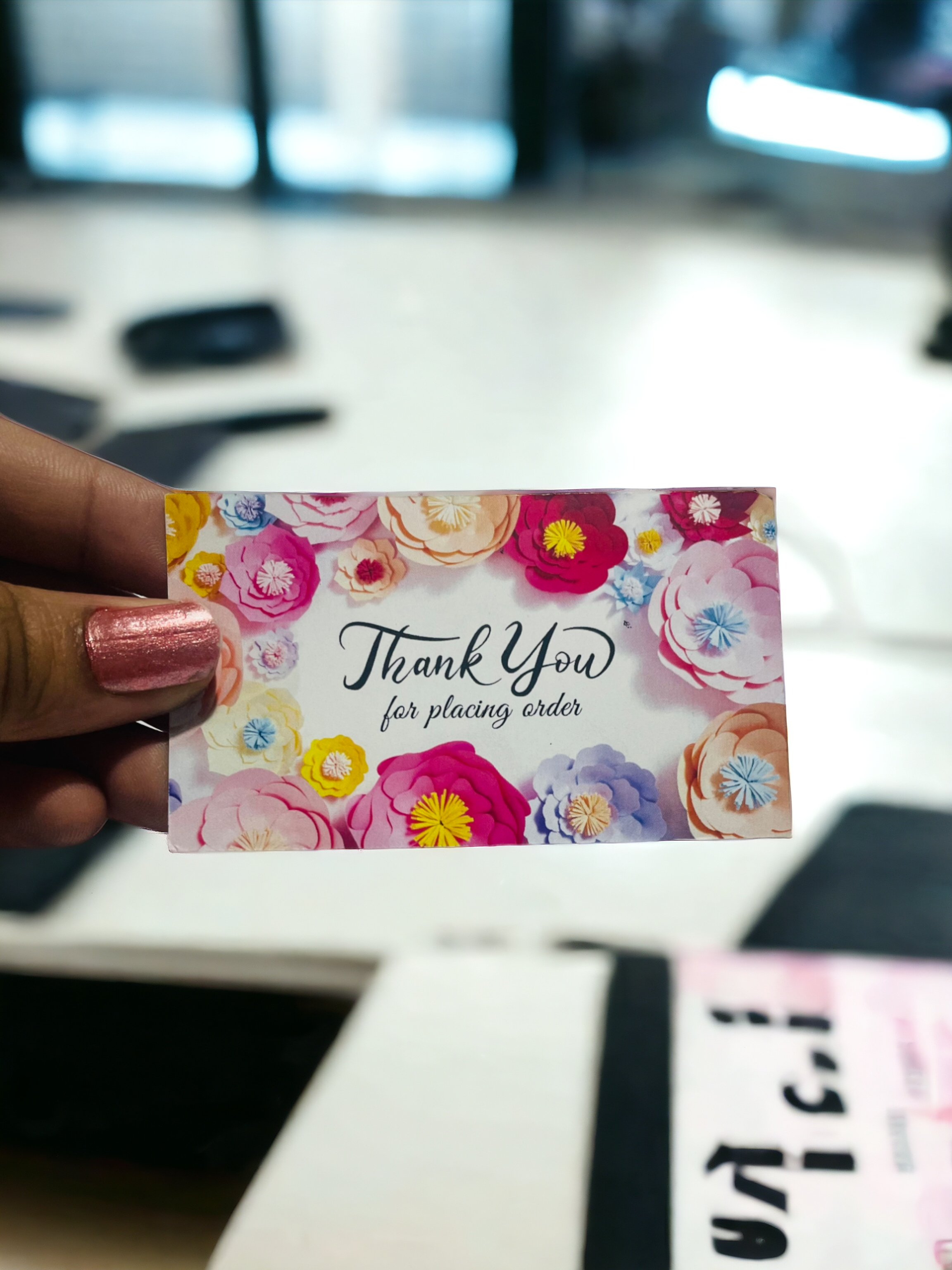 Thank You Cards for Small Business, Attractive Design