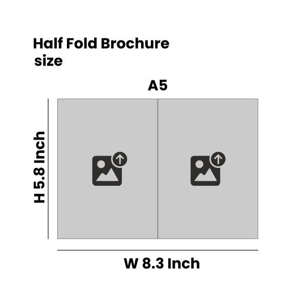 Brochure Half Fold - A5 Size
